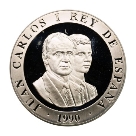 Spanyolország 2000 Peseta 1990 Olimpia Barcelona 1992 Evezés 27g Ag925