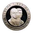 Spanyolország 2000 Peseta 1990 Olimpia Barcelona 1992 Kosárlabda 27g Ag925