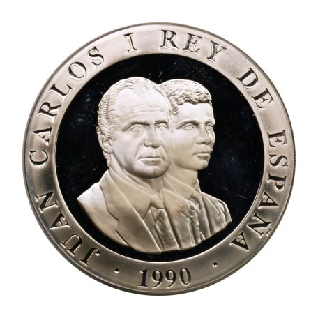 Spanyolország 2000 Peseta 1990 Olimpia Barcelona 1992 Kosárlabda 27g Ag925