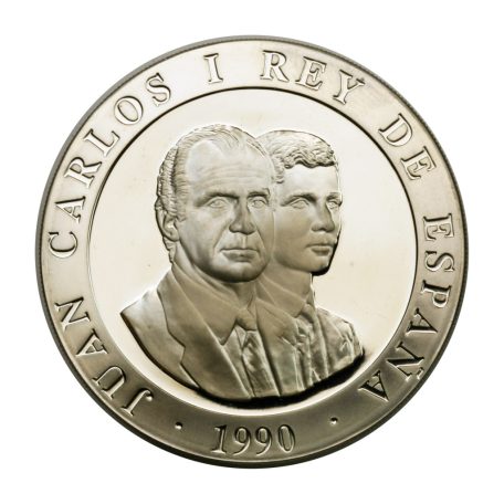 Spanyolország 2000 Peseta 1990 Olimpia Barcelona 1992 Kosárlabda 27g Ag925