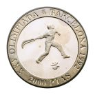 Spanyolország 2000 Peseta 1990 Olimpia Barcelona 1992 Pelota 27g Ag925