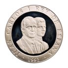 Spanyolország 2000 Peseta 1992 Olimpia Barcelona 1992 Kötélhúzás 27g Ag925