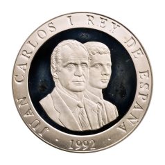   Spanyolország 2000 Peseta 1992 Olimpia Barcelona 1992 Kötélhúzás 27g Ag925