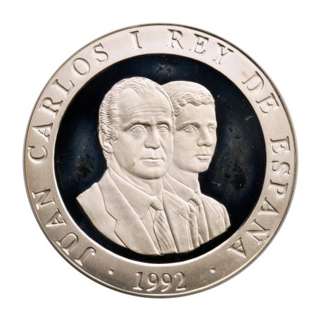 Spanyolország 2000 Peseta 1992 Olimpia Barcelona 1992 Kötélhúzás 27g Ag925