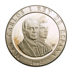   Spanyolország 2000 Peseta 1992 Olimpia Barcelona kosárlaba 27g Ag925