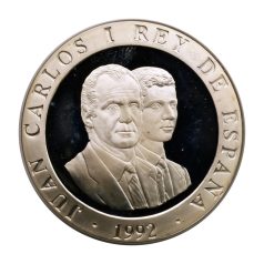   Spanyolország 2000 Peseta 1992 Olimpia Barcelona 1992 Sprint 27g Ag925