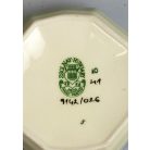 Zsolnay 9142/026 pillangós virágmintás bonbonier