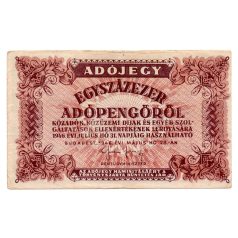 100000 Adópengő 1946 P51B F