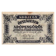 500000 Adópengő 1946 P52A F