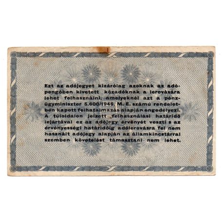 500000 Adópengő 1946 P52A F