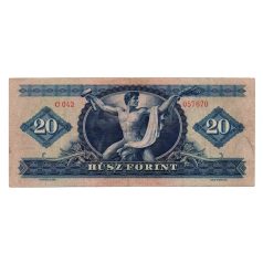 20 Forint Bankjegy 1947 aVF