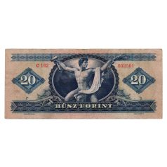 20 Forint Bankjegy 1947 F
