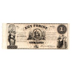 Kossuth 1 Forint 1852 Philadelphia B sorozat