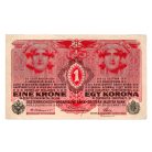 1 Korona Bankjegy 1916 EF-gEF, hajtatlan