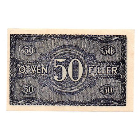 50 Fillér Postatakarékpénztárjegy 1920 aUNC