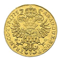 Mária Terézia Dukát 1775 H-G Erdély