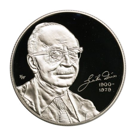 Gábor Dénes 3000 Forint 2000 PP 31,46g Ag925 tájékoztatólappal együtt