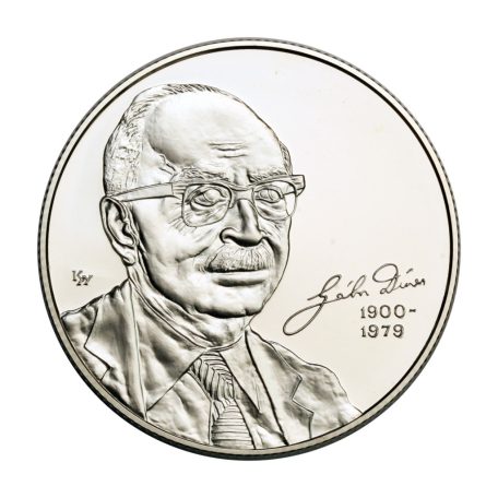 Gábor Dénes 3000 Forint 2000 PP 31,46g Ag925 tájékoztatólappal együtt