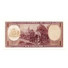 Chile 1 Escudo Bankjegy 1964 P136 N sorozat 6 számjegyű sorszám