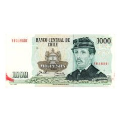 Chile 1000 Peso Bankjegy 1994 P154e