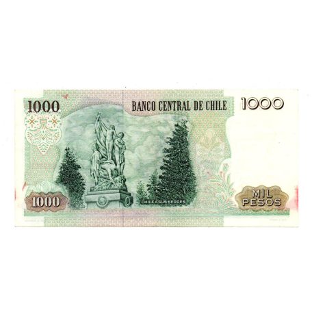 Chile 1000 Peso Bankjegy 1994 P154e