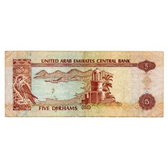 Egyesült Arab Emirátusok 5 Dirham Bankjegy 1995 P12b