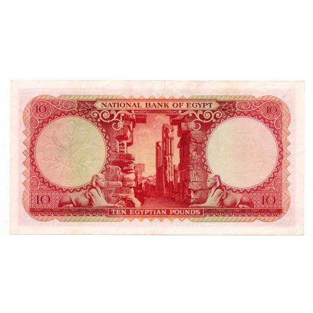 Egyiptom 10 Font Bankjegy 1952-1958 P32c