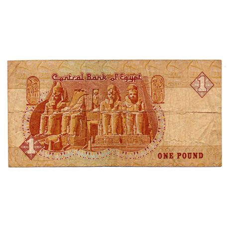Egyiptom 1 Font Bankjegy 2001 P50e