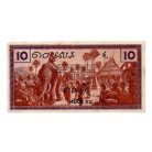 Francia Indokína 10 Cent Bankjegy 1939 P85c