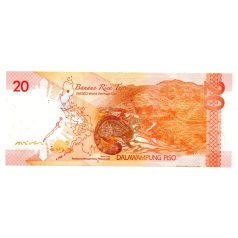 Fülöp-szigetek 20 Piso Bankjegy 2014 P206a