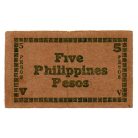 Fülöp-szigetek 5 Pesos Bankjegy 1944 PS674 Negros