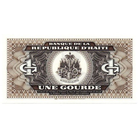 Haiti 1 Gourde Bankjegy 1987 P245a