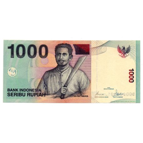 Indonézia 1000 Rúpia Bankjegy 2008 P141i