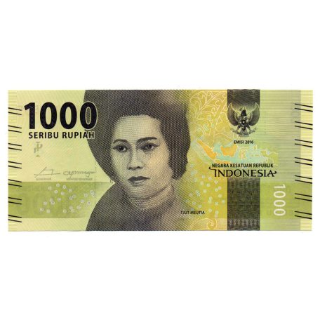 Indonézia 1000 Rúpia Bankjegy 2017 P154b UNC