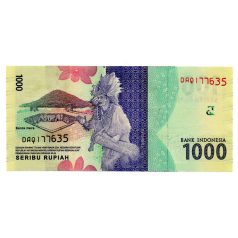 Indonézia 1000 Rúpia Bankjegy 2017 P154b UNC