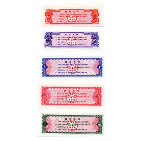 Kína Heilongjiang Élelmiszerutalvány sor 1978