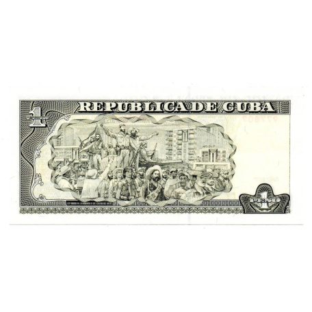 Kuba 1 Pezó Bankjegy 2009 P128d