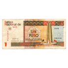 Kuba 1 Konvertibilis Pezó Bankjegy 1994 PFX37