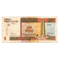 Kuba 1 Konvertibilis Pezó Bankjegy 1994 PFX37