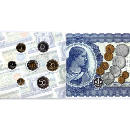 Magyarország pénzérméi Forgalmi sor 2006 PP 60 éves a Forint benne 5,84g Ag999