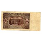Lengyelország 20 Zloty Bankjegy 1948 P137a M137f KF sorozat