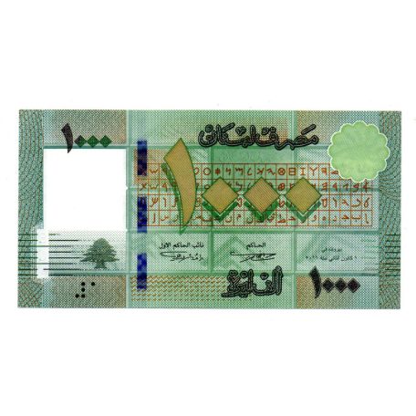 Libanon 1000 Font Bankjegy 2016 P90c UNC