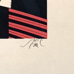 Szász Endre: Emlék szitanyomat 