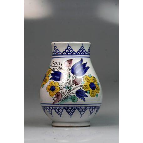 Mázas kézzel festett kerámia kancsó korsó 1688 replika