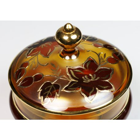 Bohemia üveg bonbonier