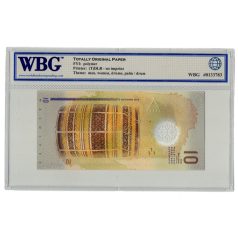   Maldív-szigetek 10 Rufiyaa Bankjegy 2015 P26a minősített bankjegy WBG67TOP