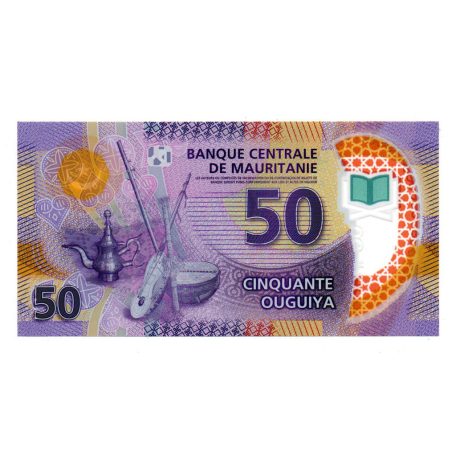 Mauritánia 50 Ouguiya Bankjegy 2017 P22a