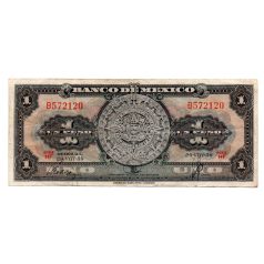 Mexikó 1 Peso Bankjegy 1958 P59d