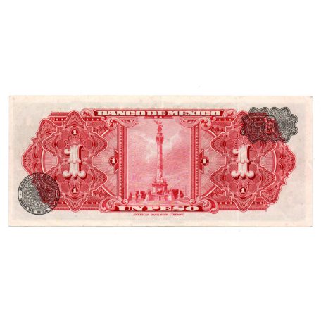 Mexikó 1 Peso Bankjegy 1967 P59j