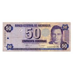 Nicaragua 50 Cordoba Bankjegy 2002 P193